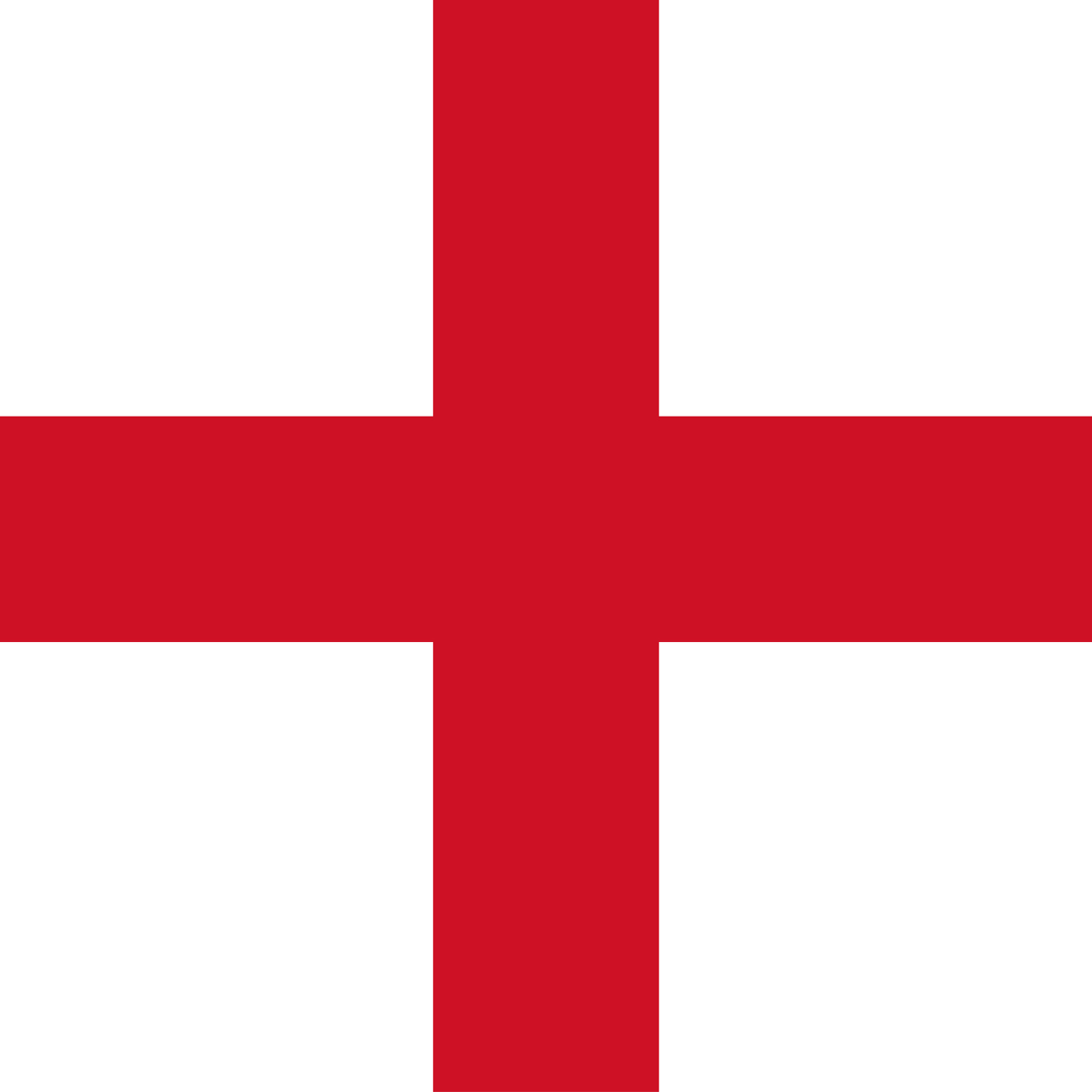 40 x England Stickers - St George's Cross - 105mm X 105mm